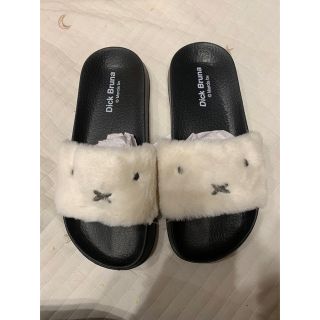 ミッフィー(miffy)の新品　ミッフィー　シャワーサンダル　ファー　M(サンダル)