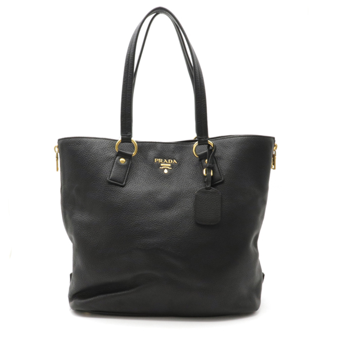 PRADA 白トート BN2795 Gカード付☆プラダ