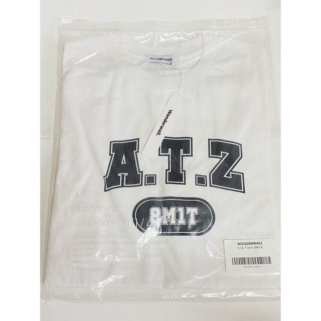 【未開封】ATEEZ × Wonderwall Tシャツ ホワイト