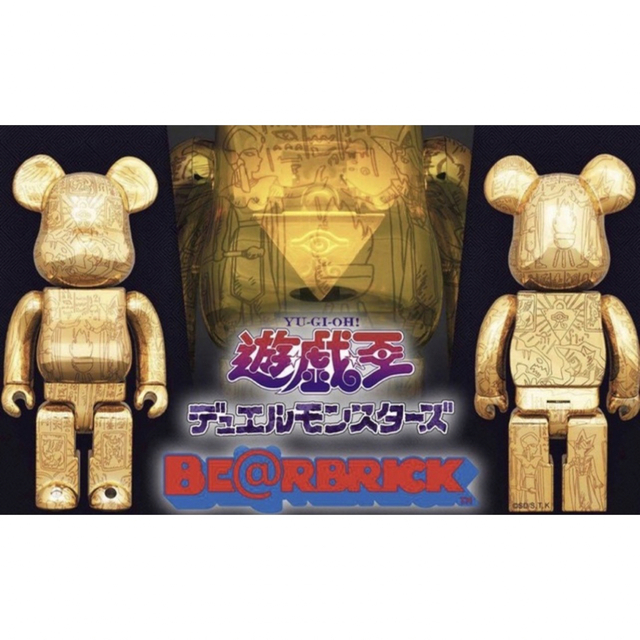 フィギュアBE@RBRICK 遊戯王デュエルモンスターズ 千年パズル 400％ベアブリック