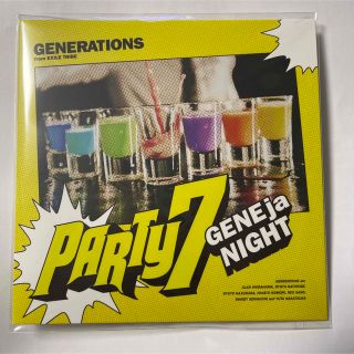 ジェネレーションズ(GENERATIONS)のGENERATIONS PARTY7 ～GENEjaNIGHT～　CDのみ(ポップス/ロック(邦楽))