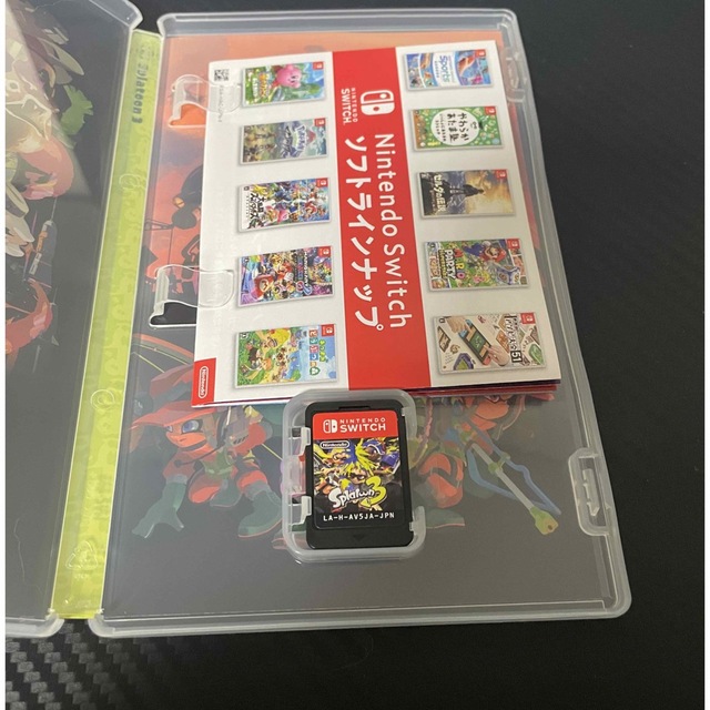 Nintendo Switch(ニンテンドースイッチ)のスプラトゥーン3 美品 エンタメ/ホビーのゲームソフト/ゲーム機本体(家庭用ゲームソフト)の商品写真