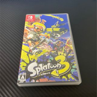 ニンテンドースイッチ(Nintendo Switch)のスプラトゥーン3 美品(家庭用ゲームソフト)