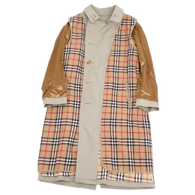 BURBERRY(バーバリー)の未使用/デッドストック Vintage バーバリー Burberrys コート 英国製 ライナー付き トレンチコート コットン100％ アウター メンズ M カーキ メンズのジャケット/アウター(トレンチコート)の商品写真