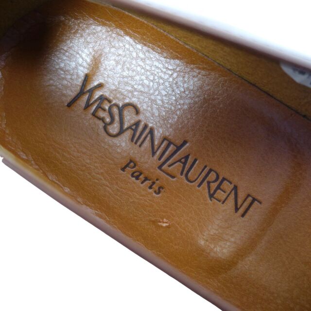 Saint Laurent(サンローラン)の未使用 Vintage イヴサンローラン Yves Saint Laurent ローファー キルト タッセル カーフレザー 革靴 シューズ メンズ 24.5cm ブラウン メンズの靴/シューズ(ドレス/ビジネス)の商品写真