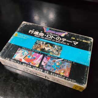 スクウェアエニックス(SQUARE ENIX)のドラゴンクエスト カセットテープ 特典ステッカー ファミコン ドラクエ サントラ(ゲーム音楽)