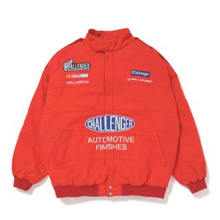 ネイバーフッド(NEIGHBORHOOD)のchallenger Racing jacket チャレンジャー ジャケット 赤(ブルゾン)