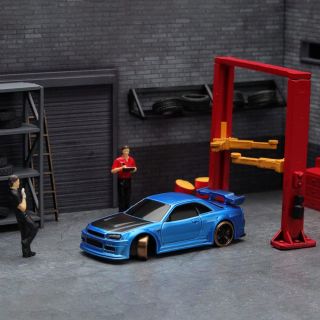 ドリフトカー ターボレーシング 1/76ミニRCカー 30分連続稼働 ドリフト