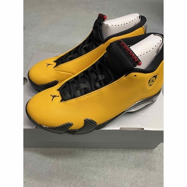 メンズAIR JORDAN 14 YELLOW FERRARI