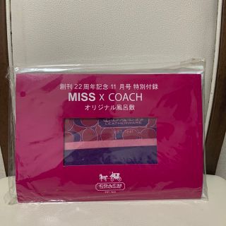 コーチ(COACH)の新品、未使用　COACH&MISS コラボ　シグネチャー　スカーフ、風呂敷(バンダナ/スカーフ)