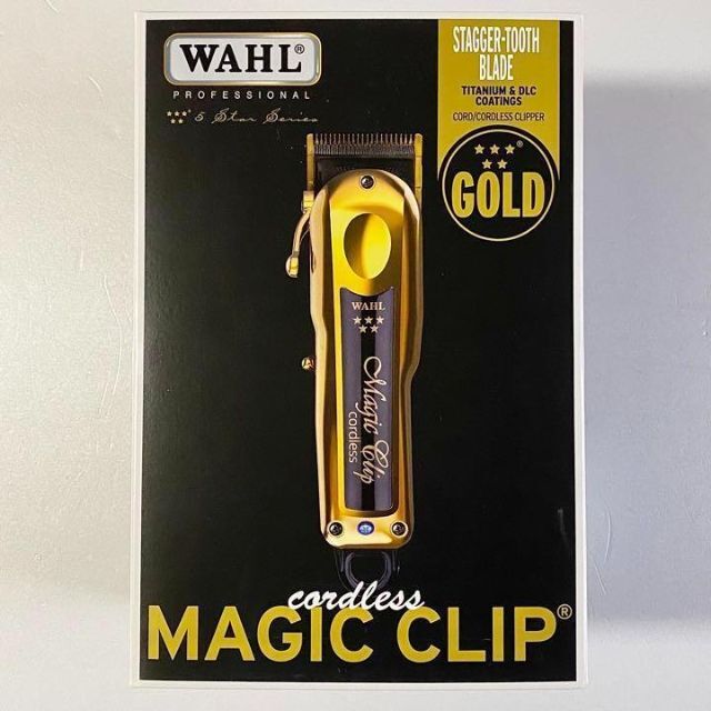 新品】限定モデル WAHL バリカン マジッククリップ GOLD ゴールド美品-