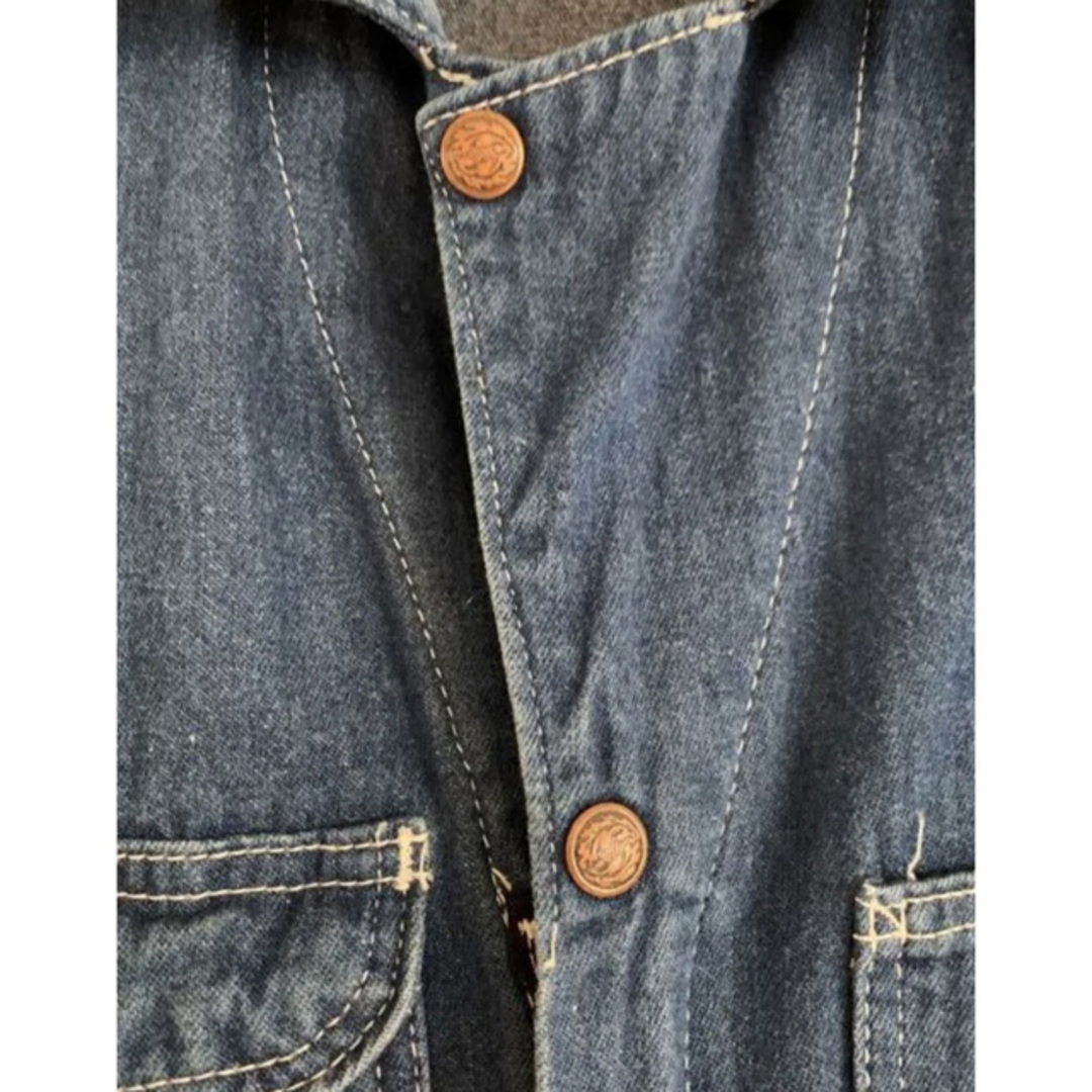 POINTER(ポインター)の(極美品】 POINTER BRAND つなぎ　オールインワン　90年代 メンズのジャケット/アウター(カバーオール)の商品写真
