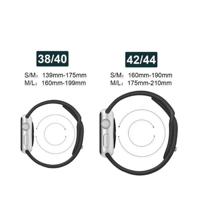 アップルウォッチバンド　シリコン　Apple Watch ケースベルト　ホワイト メンズの時計(ラバーベルト)の商品写真