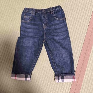 バーバリー(BURBERRY)のBURBERRY キッズデニム　2Y(パンツ/スパッツ)