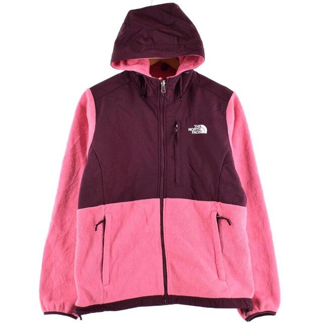 ザノースフェイス THE NORTH FACE デナリフーディー ナイロンxフリースパーカー レディースL /eaa298285