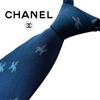 シャネル(CHANEL)の【本日限定値下げ】CHANEL シャネル ネクタイ 総柄 シルク100%(ネクタイ)