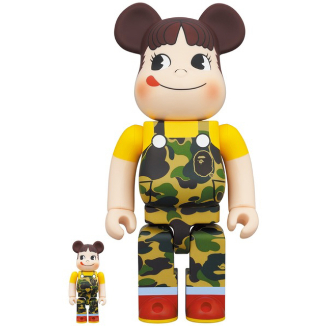 得価新作登場】 BE@RBRICK BAPE (R) × ペコちゃん  ポコちゃん 400％の通販 by IS's shop｜ラクマ 