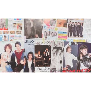 カトゥーン(KAT-TUN)のKAT-TUN切り抜きまとめ売り亀梨和也上田竜也中丸雄一田中聖田口淳之介(アイドルグッズ)