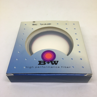 B+W MRC UV-IR-CUT 58mm中古品になります。(フィルター)