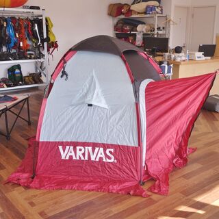美品 希少 バリバス VARIVAS ペンタゴン TYPE I-08 ワカサギ釣りテント ドーム型 氷上テント フィッシング アウトドア