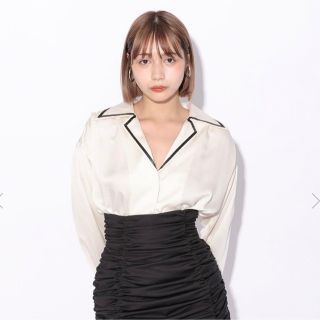 バブルス(Bubbles)のmelt the lady piping line shirt(シャツ/ブラウス(長袖/七分))