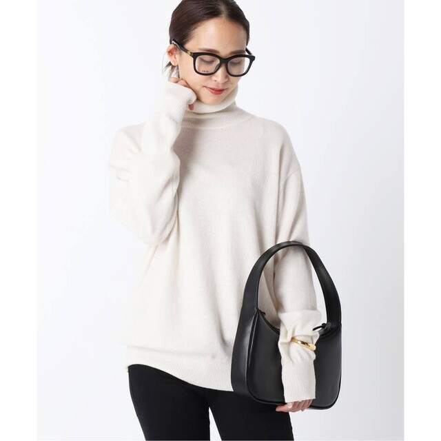 ドゥーズィエムクラス　Basic Cashmere タートルネックプルオーバー