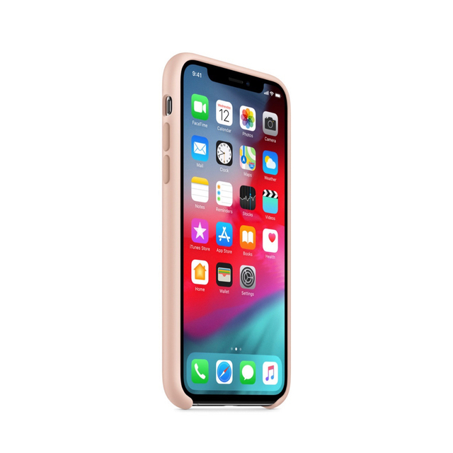 iPhone(アイフォーン)の【純正】iPhone XS シリコーンケース　MTF82FE/A ピンクサンド スマホ/家電/カメラのスマホアクセサリー(iPhoneケース)の商品写真