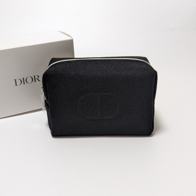 Christian Dior(クリスチャンディオール)のディオール ポーチ ノベルティ スクエア Dior ブラック レディースのファッション小物(ポーチ)の商品写真