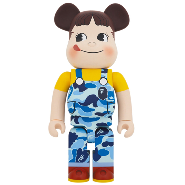 エンタメ/ホビーBE@RBRICK BAPE(R) ペコちゃん 1000％ BLUE