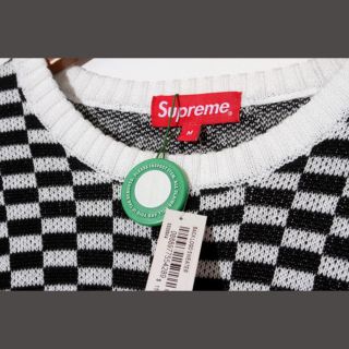 未使用品 SUPREME 20SS Back Logo Sweater 黒 M