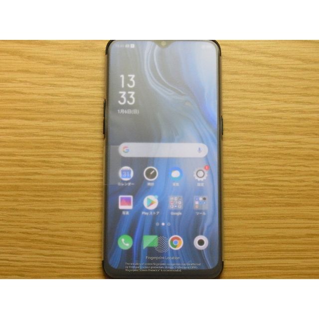 OPPO(オッポ)の☆未使用品☆OPPO Reno A 64G Black ☆匿名配送☆ スマホ/家電/カメラのスマートフォン/携帯電話(スマートフォン本体)の商品写真