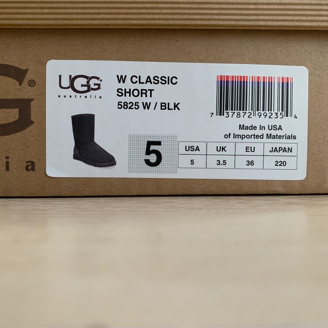UGG(アグ)の【まくお様専用】UGG アグ ムートンブーツ 黒 22cm レディースの靴/シューズ(ブーツ)の商品写真