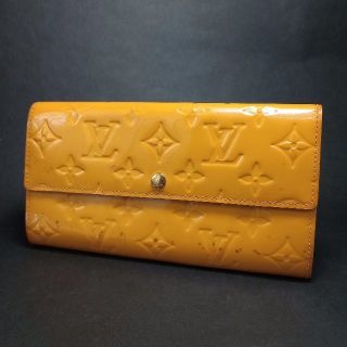 ルイヴィトン(LOUIS VUITTON)のLOUIS VUITTON　ルイヴィトン　長財布　ヴェルニ(財布)