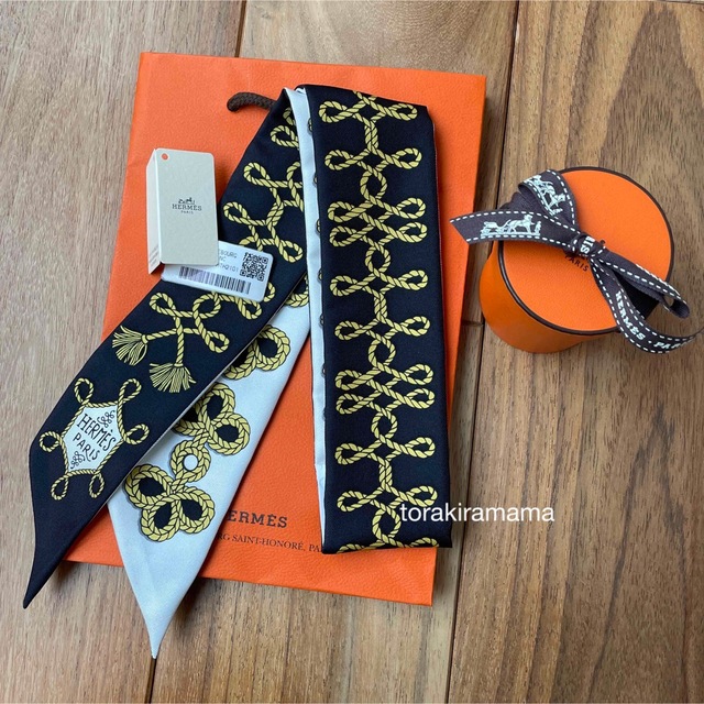 hermes エルメス　 ツイリー Galons et Brandebourgsファッション小物