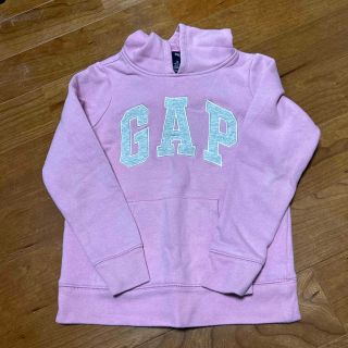 ギャップ(GAP)のGAP ギャップ パーカー トレーナー スウェット 裏起毛 ピンク 130(Tシャツ/カットソー)