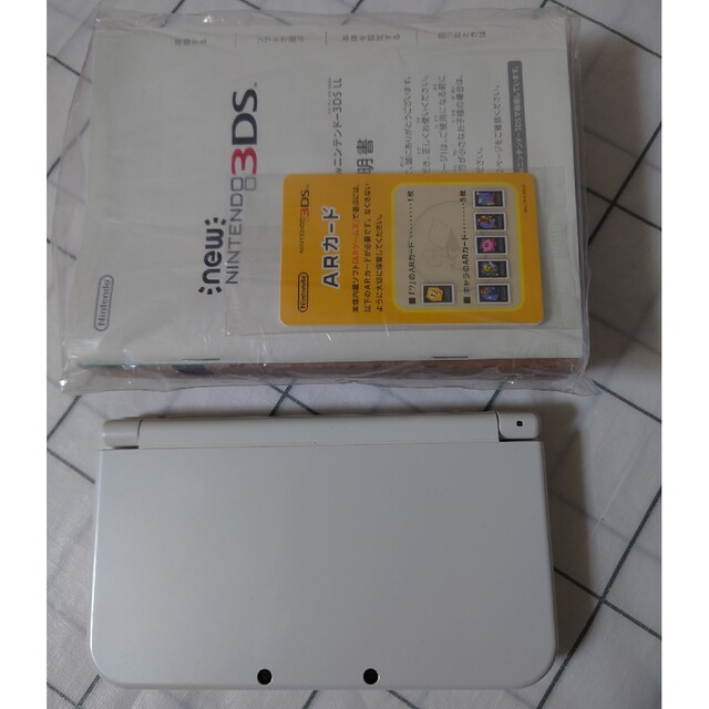 Newニンテンドー3DS LL パールホワイト美品