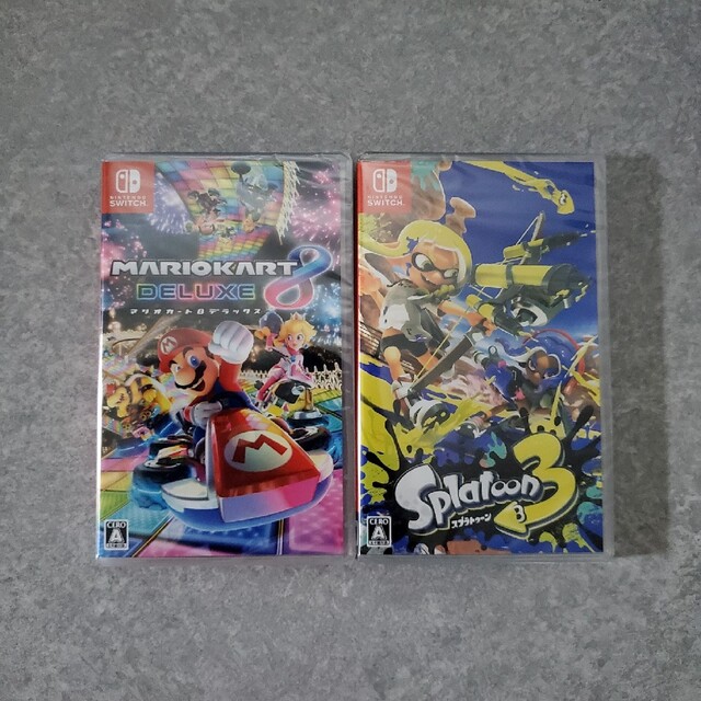 新品・未開封】マリオカート8 デラックス スプラトゥーン3 - 家庭用