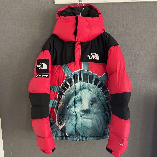 シュプリーム ×ノースフェイス THE NORTH FACE  Statue of Liberty Baltro Jacket 自由の女神バルトロダウンジャケット  メンズ S