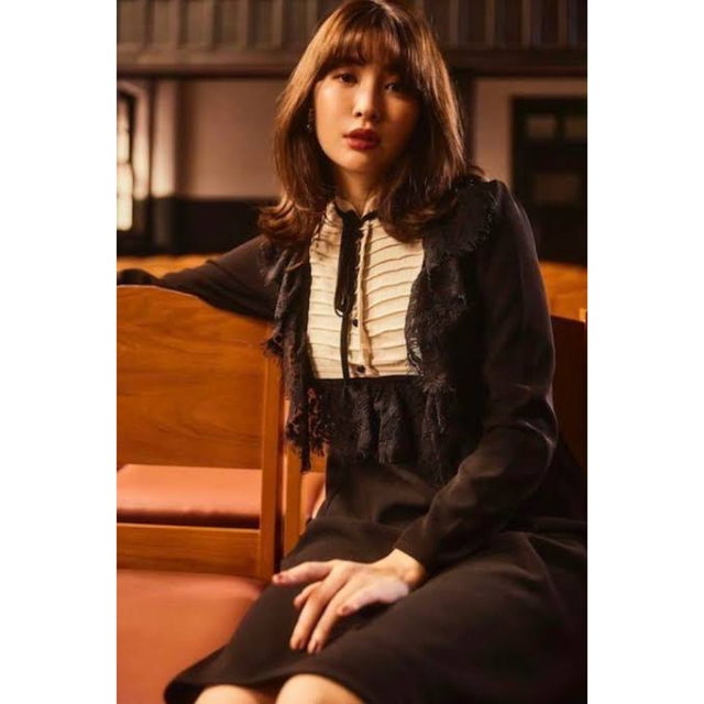 La Seine Dress herlipto セーヌ川ドレス s こじはる | tygoteam.com