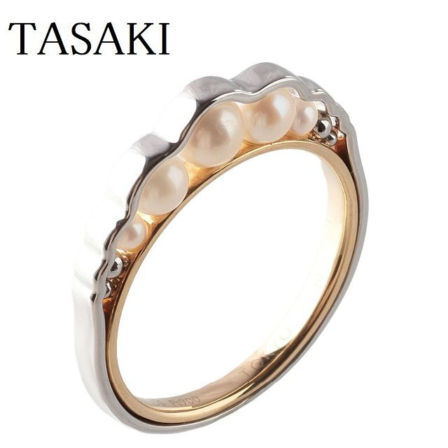 TASAKI - 【新品仕上げ済】タサキ リキッドスカルプチャー パール 