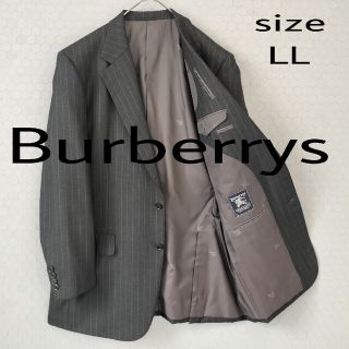 バーバリー(BURBERRY)の【日本製！】バーバリーズ  Burberrys ストライプ テーラードジャケット(テーラードジャケット)