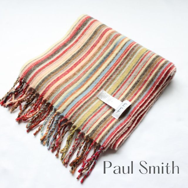 Paul Smith(ポールスミス)のポールスミス ストライプマフラー メンズのファッション小物(マフラー)の商品写真