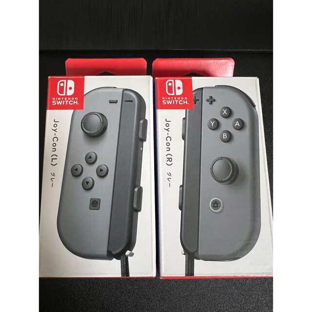 未開封品ニンテンドースイッチ JOY-CON ジョイコングレー-