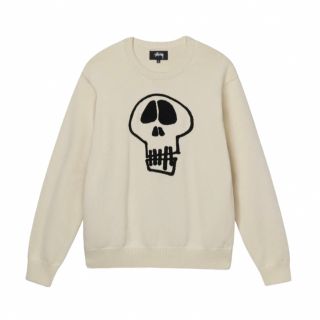 ステューシー(STUSSY)のSTUSSY SKULL SWEATER Natural(ニット/セーター)