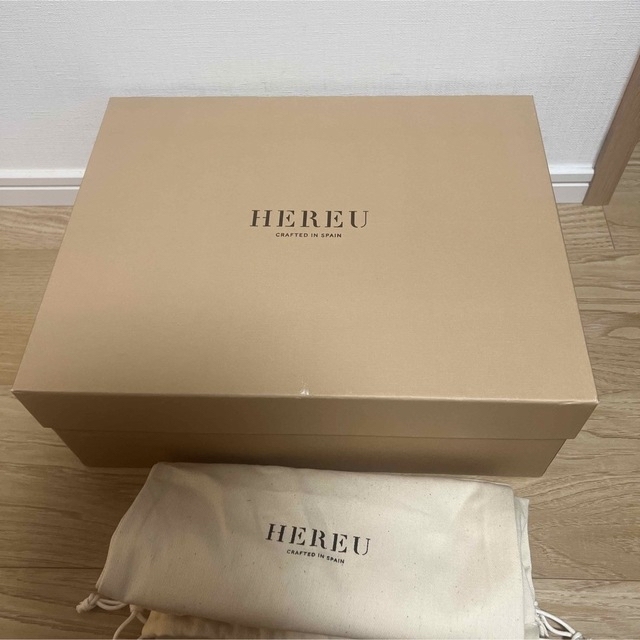 新品 HEREU ALDA ウーブン チェルシー レザーブーツ 36 23cm | des