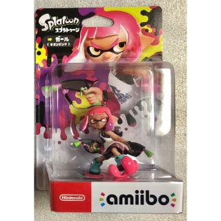 ニンテンドースイッチ(Nintendo Switch)のスプラトゥーン amiibo ガール【ネオンピンク】アミーボ(ゲームキャラクター)