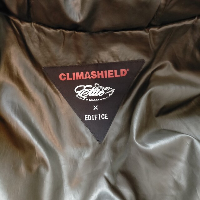 EDIFICE(エディフィス)の【最終値下げ！】EDIFICE/Clima Shield フード ブルゾン メンズのジャケット/アウター(ダウンジャケット)の商品写真
