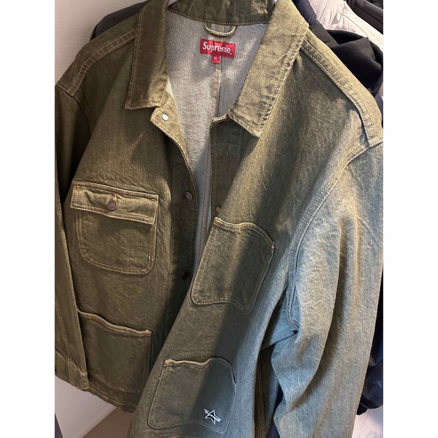 Supreme Denim Chore Coat XL