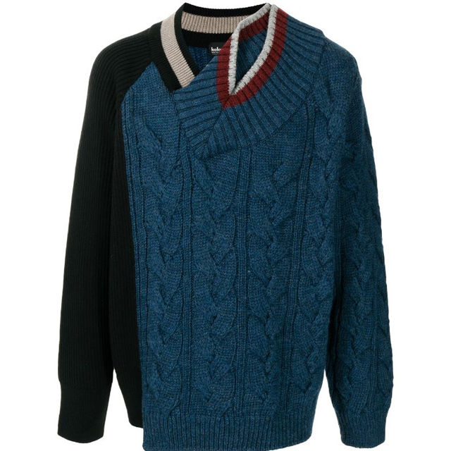 kolor 21aw クレイジーパターン ニット サイズ3 | labiela.com