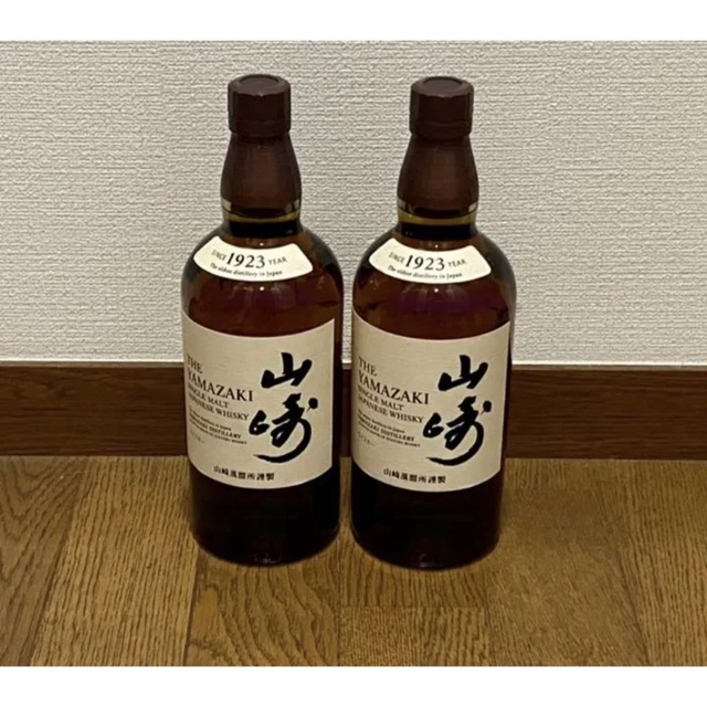 サントリー 山崎 ザ・ニッカ 700ｍl 43度 2個セット